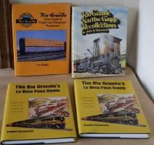 Four Rio Grande Railroad Books