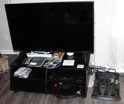 Excellent Samsung TV with Stand and DVD Player
