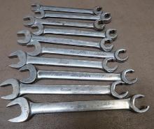 Snap On Metric Open End Tubing Wrenches