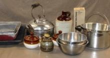 Great Selection of Metal and Ceramic Kitchen Items
