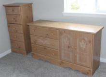 Vertical and Horizontal Drawer Chest Set