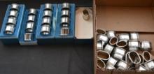 Over Forty Pewter Napkin Rings