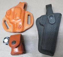 Two Holsters and Speed Loader
