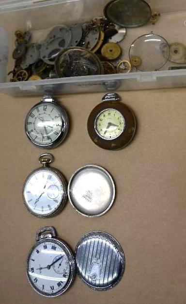 Four Pocket Watches