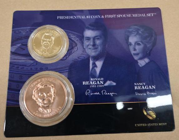 Five Presidential $1 Collector Coins