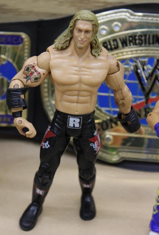 Great Collection of Wrestling Action Figures Like The Rock and John Cena