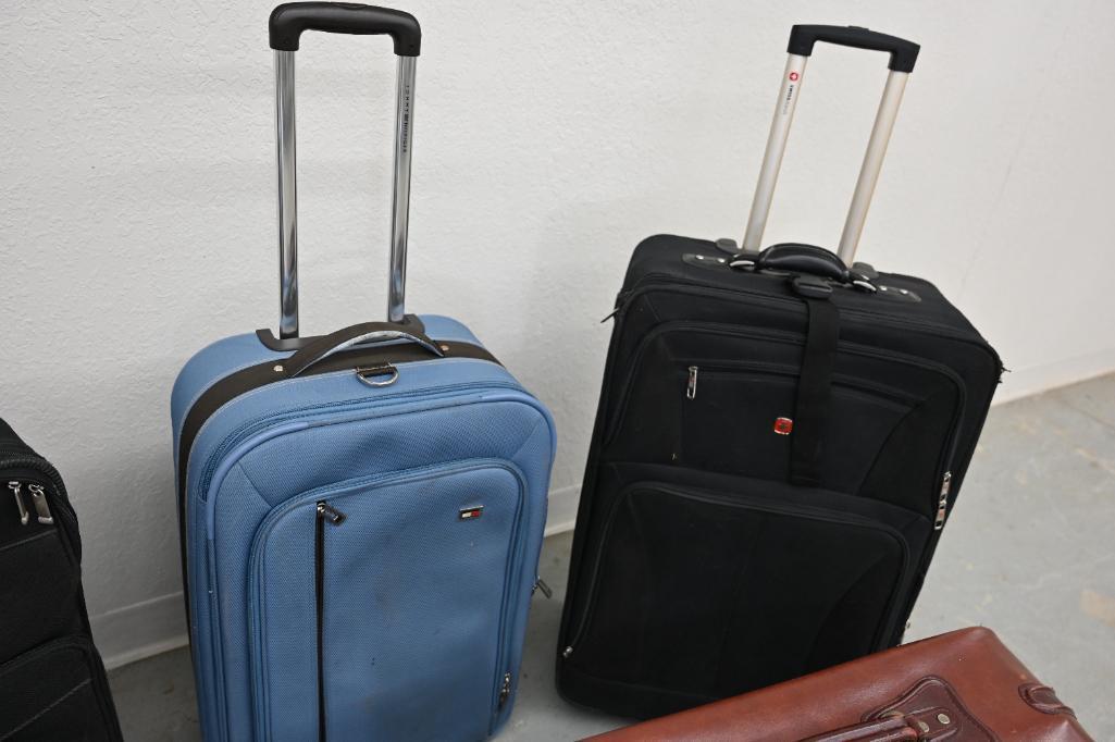 Luggage Grouping with Swiss Gear & Blue Tommy Hilfiger Suitcase