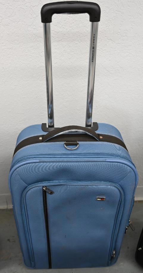 Luggage Grouping with Swiss Gear & Blue Tommy Hilfiger Suitcase