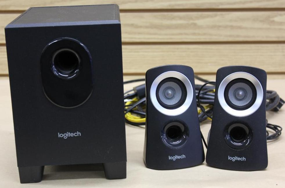 Three-Piece Logitech Speaker System Z313