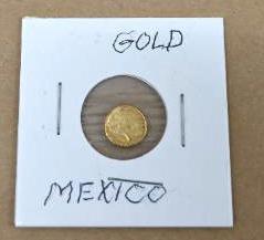 1865 Imperio Mexicano Gold Coin