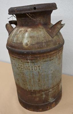 Geo Schmidt Milk Can