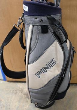 RH Golf Clubs with Ping Bag