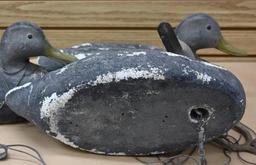 Three Herters Duck Decoys with Styrofoam Body & Plastic Heads