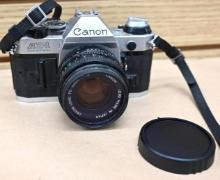 Canon AE-1 Program 35mm Camera with 50mm Lens