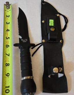 Fury 33081 Survival Knife with Sheath