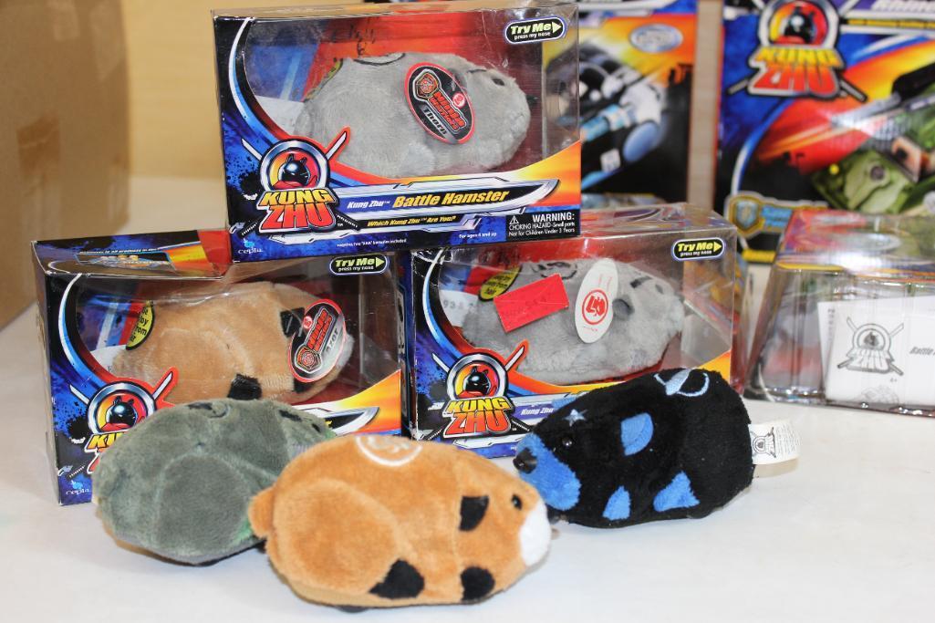 Nice Assortment of Kung Zhu Hamsters and Accessories