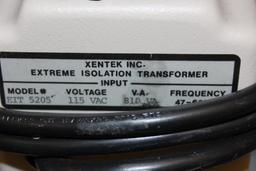Xentek Extreme Isolation Transformer Model No. EIT 5205