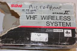 Samson Stage II VHF Wireless Microphone System