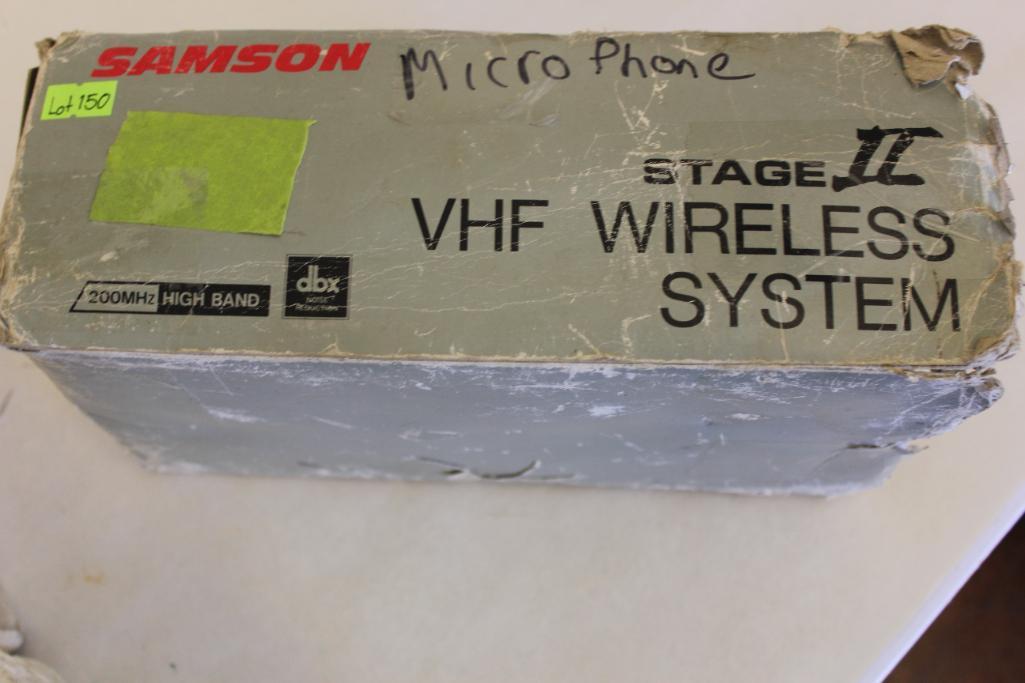 Samson Stage II VHF Wireless Microphone System