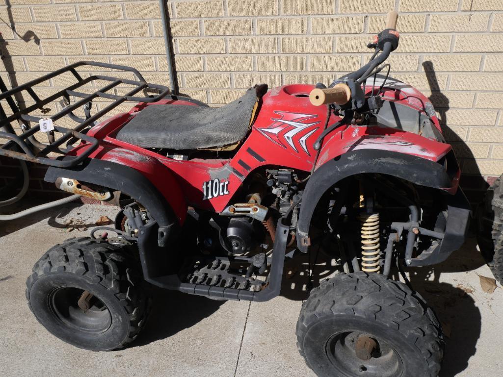 110 CC Four Wheeler