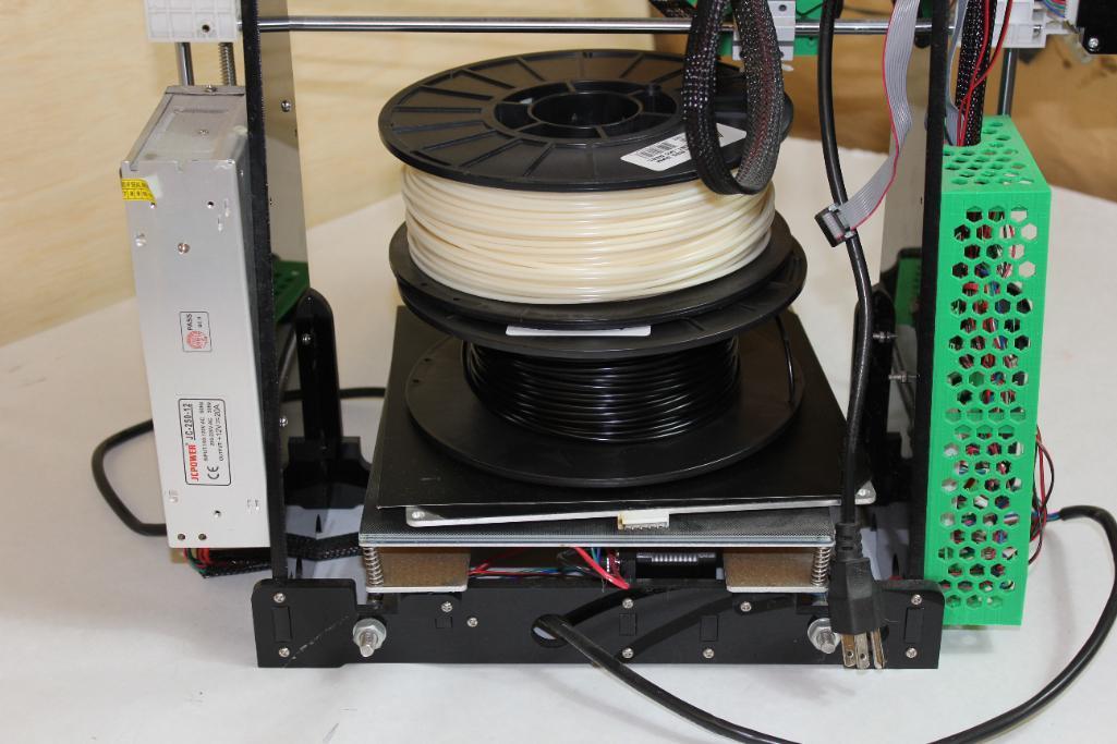 3-D Printer with 4 Spools of Filament