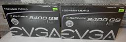 Two New EVGA 8400 GS Graphics Card