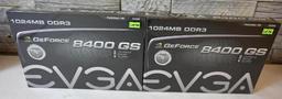 Two New EVGA 8400 GS Graphics Card