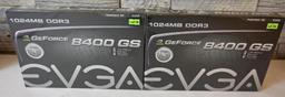 Two New EVGA 8400 GS Graphics Card