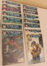 14 Issues of Namor from Marvel Comic Books