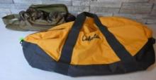 Large Yellow Cabela's Duffle Bag