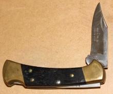 Buck 112> Folding Knife Engraved "Mine"
