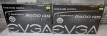 Two New EVGA 8400 GS Graphics Card