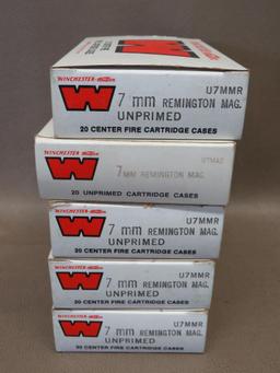 7mm Remington Magnum Brass for Reloading