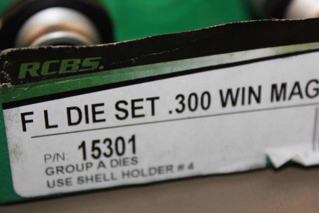 New in Box RCBS .300 Win Mag Reloading Die Set