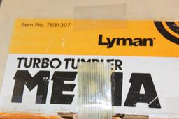 Lyman Turbo Tumbler 1200 and Media