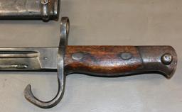 WWII Arisaka Type 30 Bayonet in Scabbard