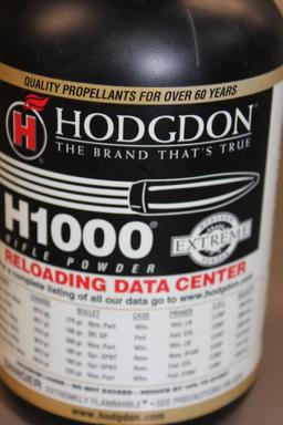 Open Container Hodgdon H1000 Rifle Powder **NO SHIPPING.**