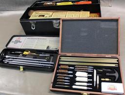 Nice Assortment of Gun Cleaning Tools in Cases