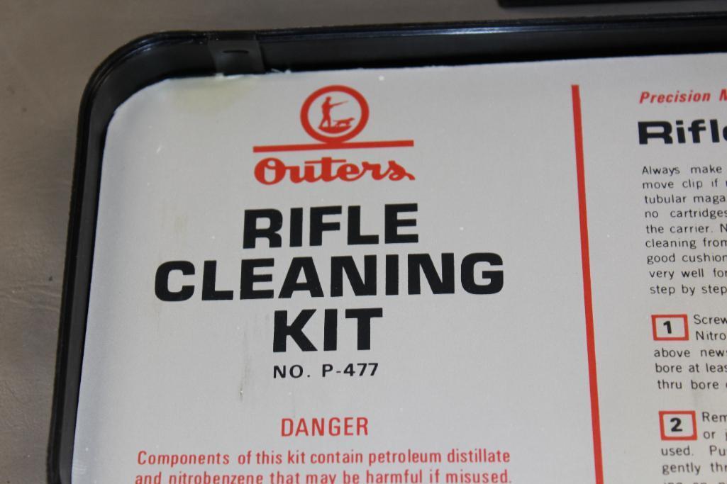 Nice Assortment of Gun Cleaning Tools in Cases