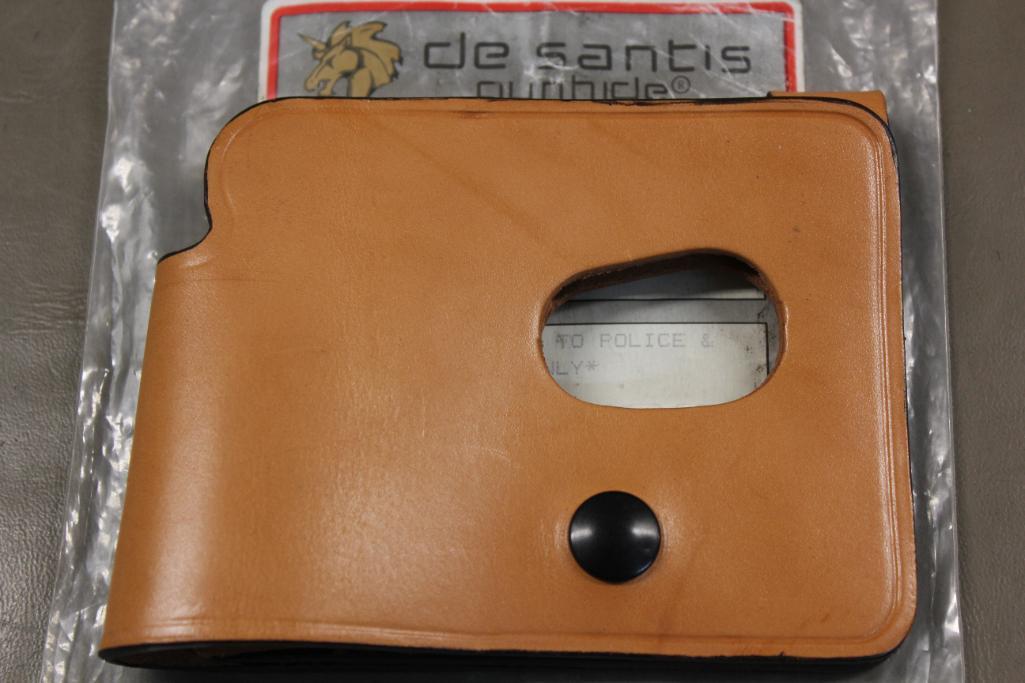 Leather De Santis Holster and Butt Plates
