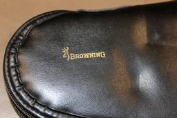 Browning High-Power Pistol Leather Zip Case