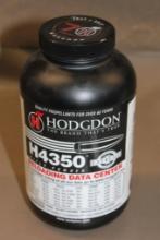 Full 1 lb. Container Hodgdon H4350 Rifle Powder **NO SHIPPING.**