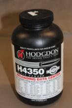 Full 1 lb. Container Hodgdon H4350 Rifle Powder **NO SHIPPING.**
