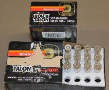 35 Rounds Winchester Supreme Black Talon 357 Magnum Ammunition