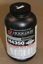 Full 1 lb. Container Hodgdon H4350 Rifle Powder **NO SHIPPING.**