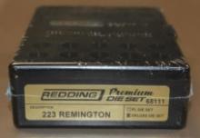 New in Sealed Package Redding 223 REM Premium Die Set