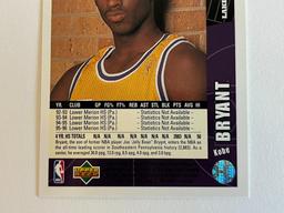 Kobe Bryant Upper 1996 Deck Collectors Choice Rookie Card
