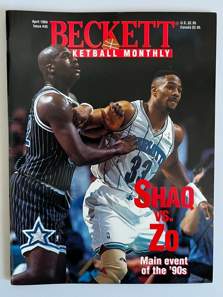 3 Shaquille O'Neal Beckett Magazines