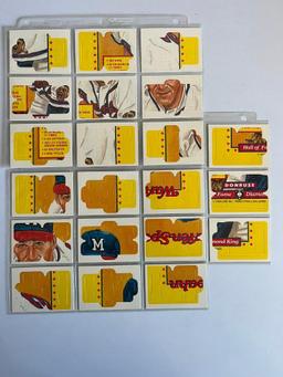 1989 Leaf King Warren Spahn Puzzle Cards Complete Set