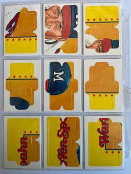 1989 Leaf King Warren Spahn Puzzle Cards Complete Set